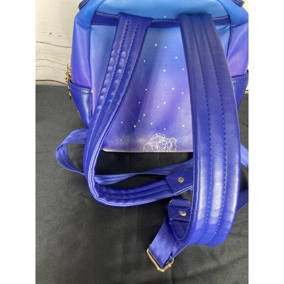 Loungefly Disney Hercules Muses Clouds Mini Backpack and Crossbody Bag Set NWOT - Picture 3 of 10